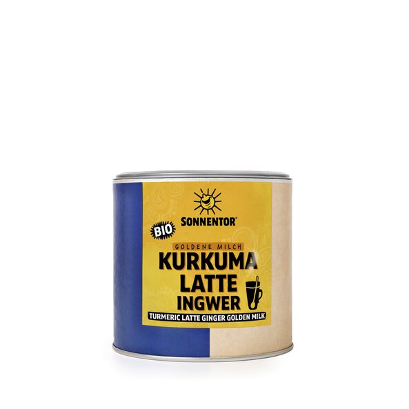 Kurkuma Latte Ingwer bio 230 g, Gastrodose klein
